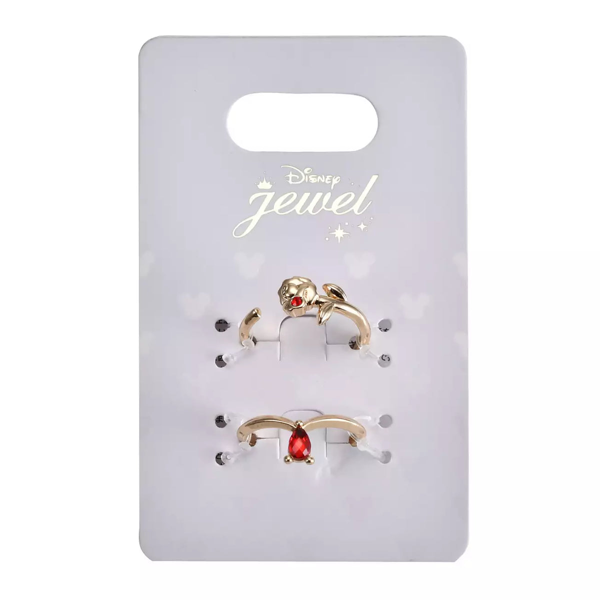 OCT 6 PREORDER - Japan Disney Store - Beauty and the Beast - Belle Ring Set