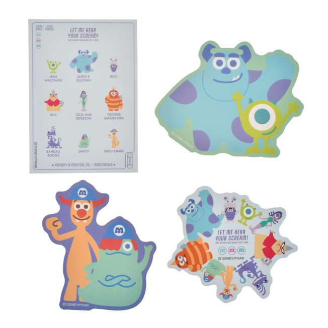 OCT 20 PREORDER - Japan Disney Store - Monsters Inc 25th - Stickers