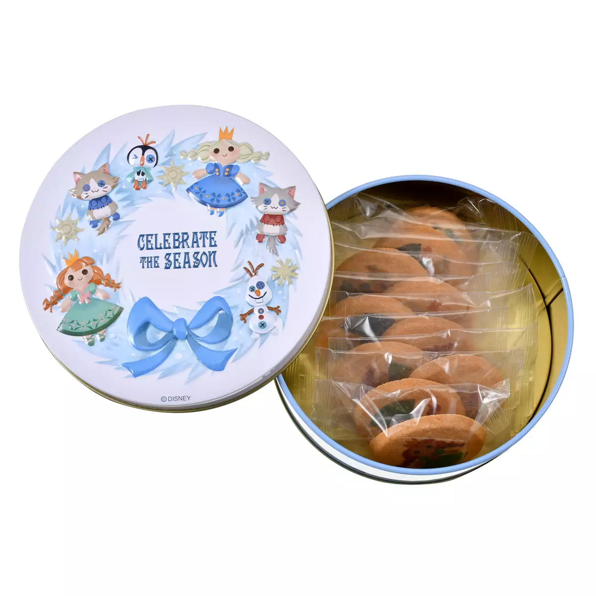 NOV 2 PREORDER - Japan Disney Store - Frozen Christmas - Cookies in a Tin