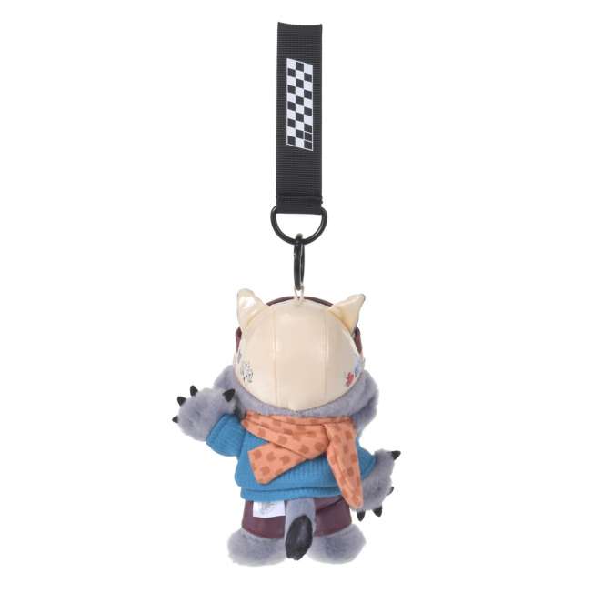 OCT 30 RELEASE - Japan Disney Store - Zootopia - Pawbert - Motorcycle Plush Keychain