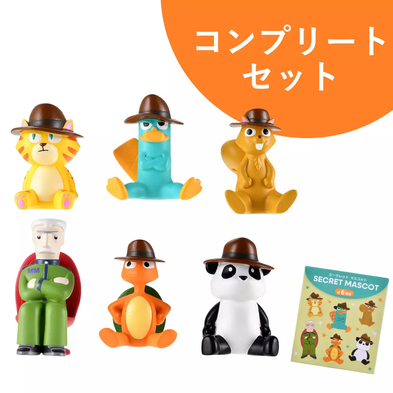 AUG 18 PREORDER - Japan Disney Store - Phineas & Ferb - Figure Blind Box (Full Set)