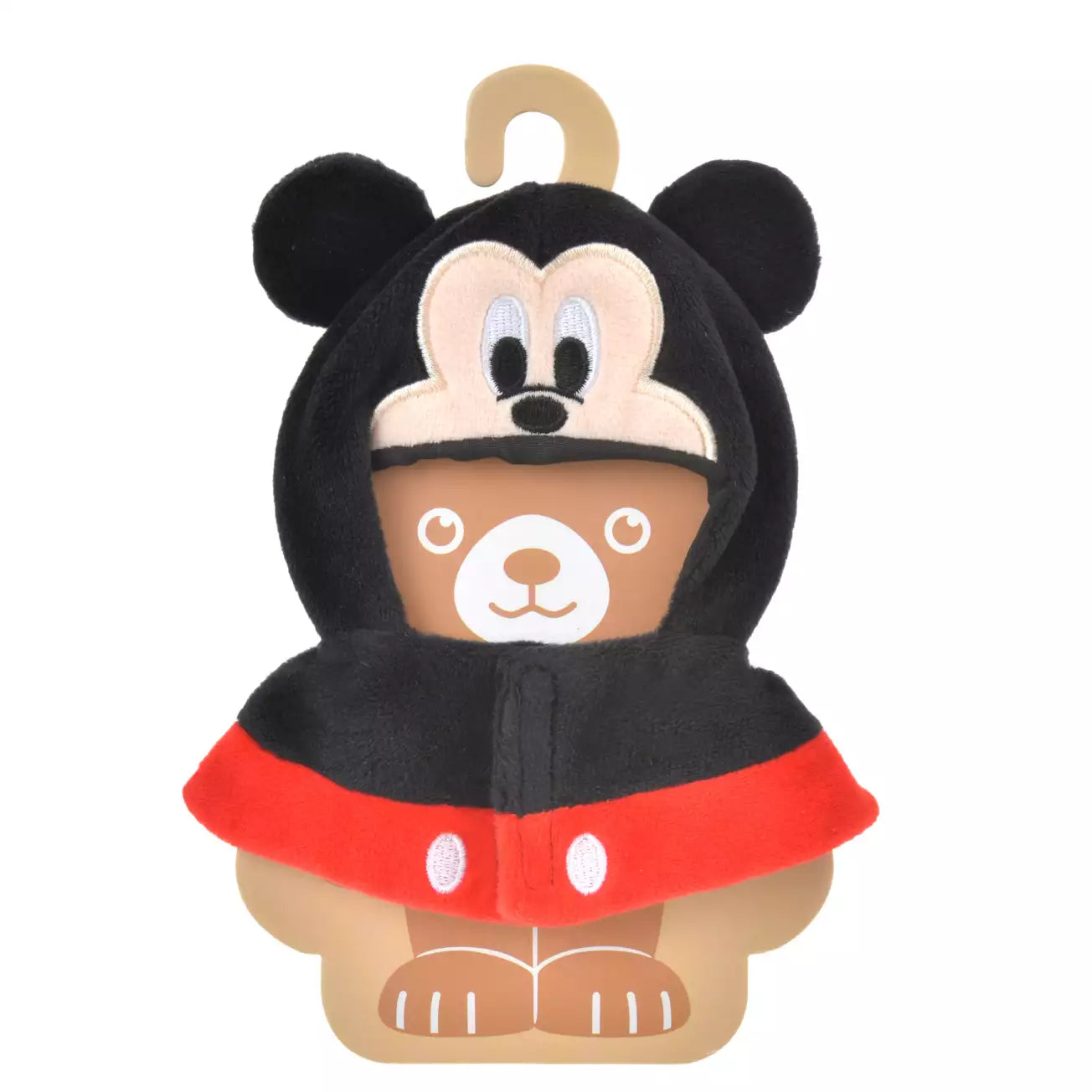 Japan Disney Store - Unibearsity Plush Keychain - Mickey Mouse Costume