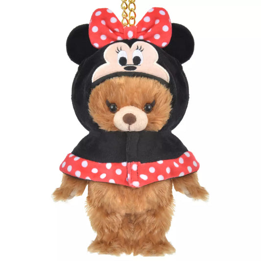 Japan Limited - Unibearsity Plush Keychain - Minnie Mouse Costume