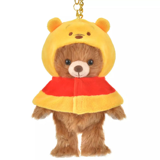 Japan Limited - Unibearsity Plush Keychain - Winnie the Pooh Costume
