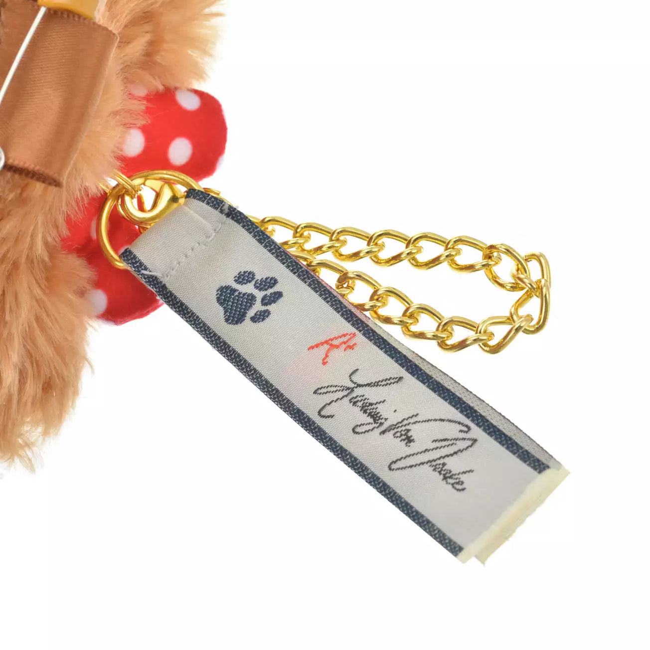 Japan Disney Store - Unibearsity - Pudding Plush Keychain