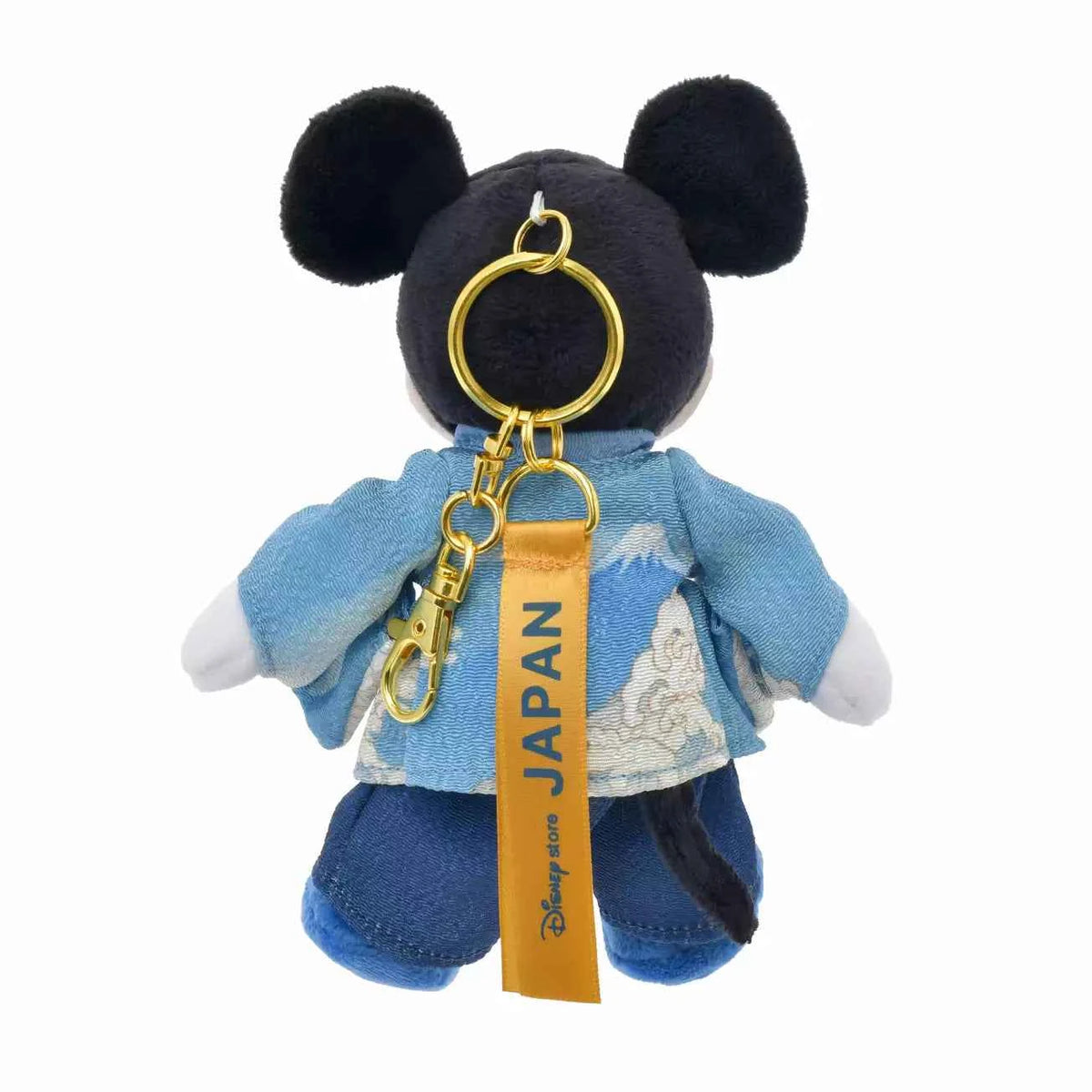 Japan Disney Store - Mickey Mouse - Mt Fuji - Kimono Keychain