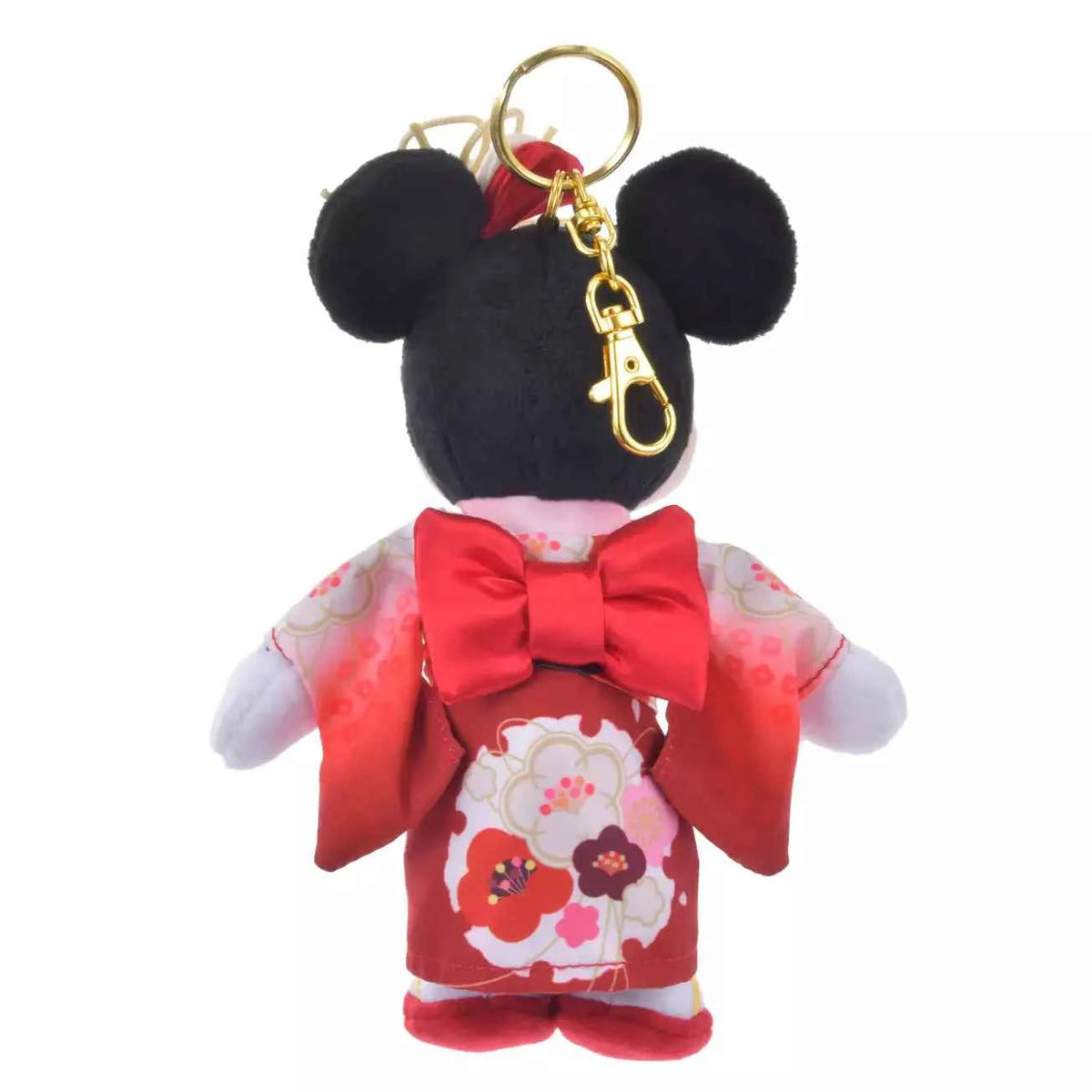 Japan Disney Store - Minnie Mouse - Kimono Plush Keychain