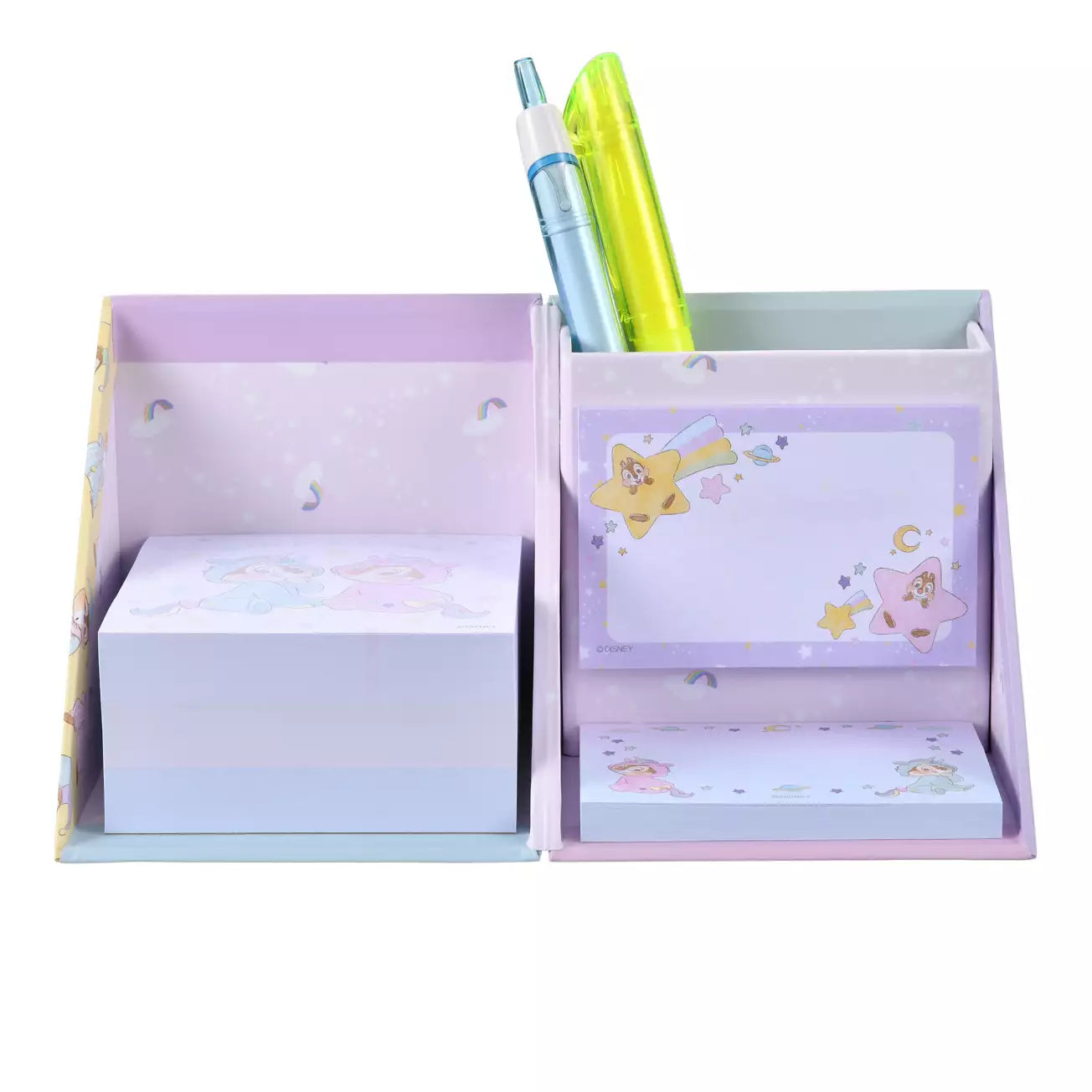 Chip n Dale Collection - Sticky Notes & Memo Pads with Pen Stand