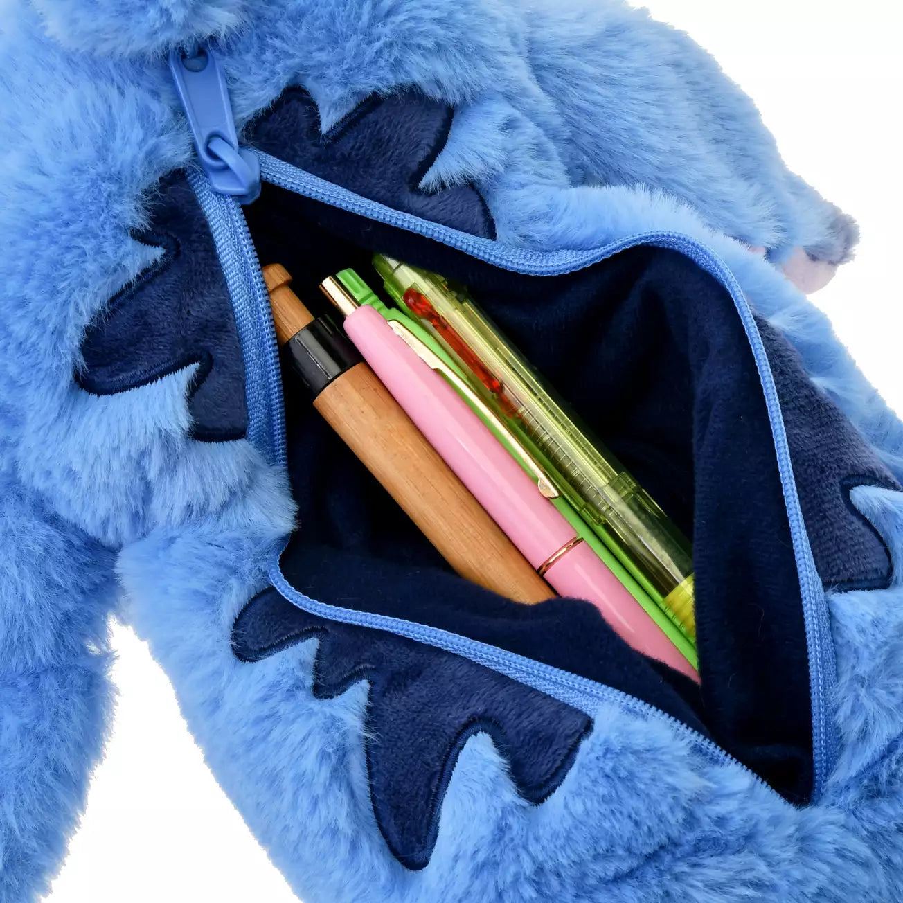 (June 10/13 preorder) Japan Limited - Stitch & Scrump - Plush Pencil Case - Stitch Day Collection