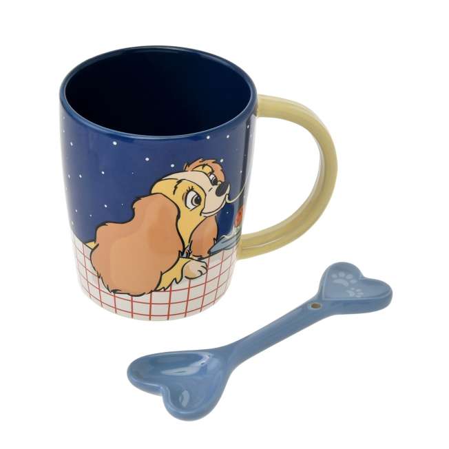 Japan Limited - 70th anniversary - Lady & the Tramp - Mug & Spoon Set