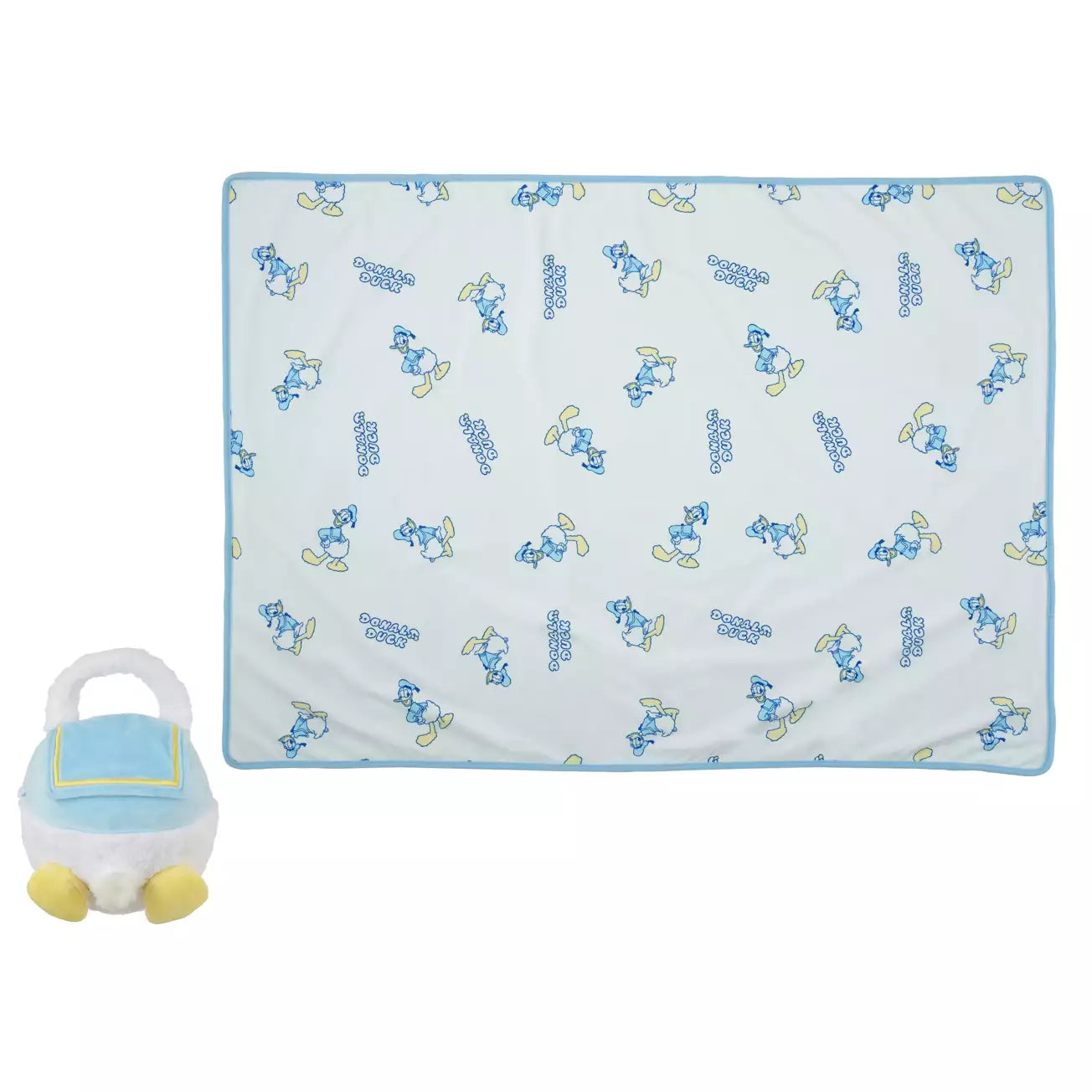 JAPAN LIMITED - Donald the King Birthday - MOKOMOKO Blanket with Case