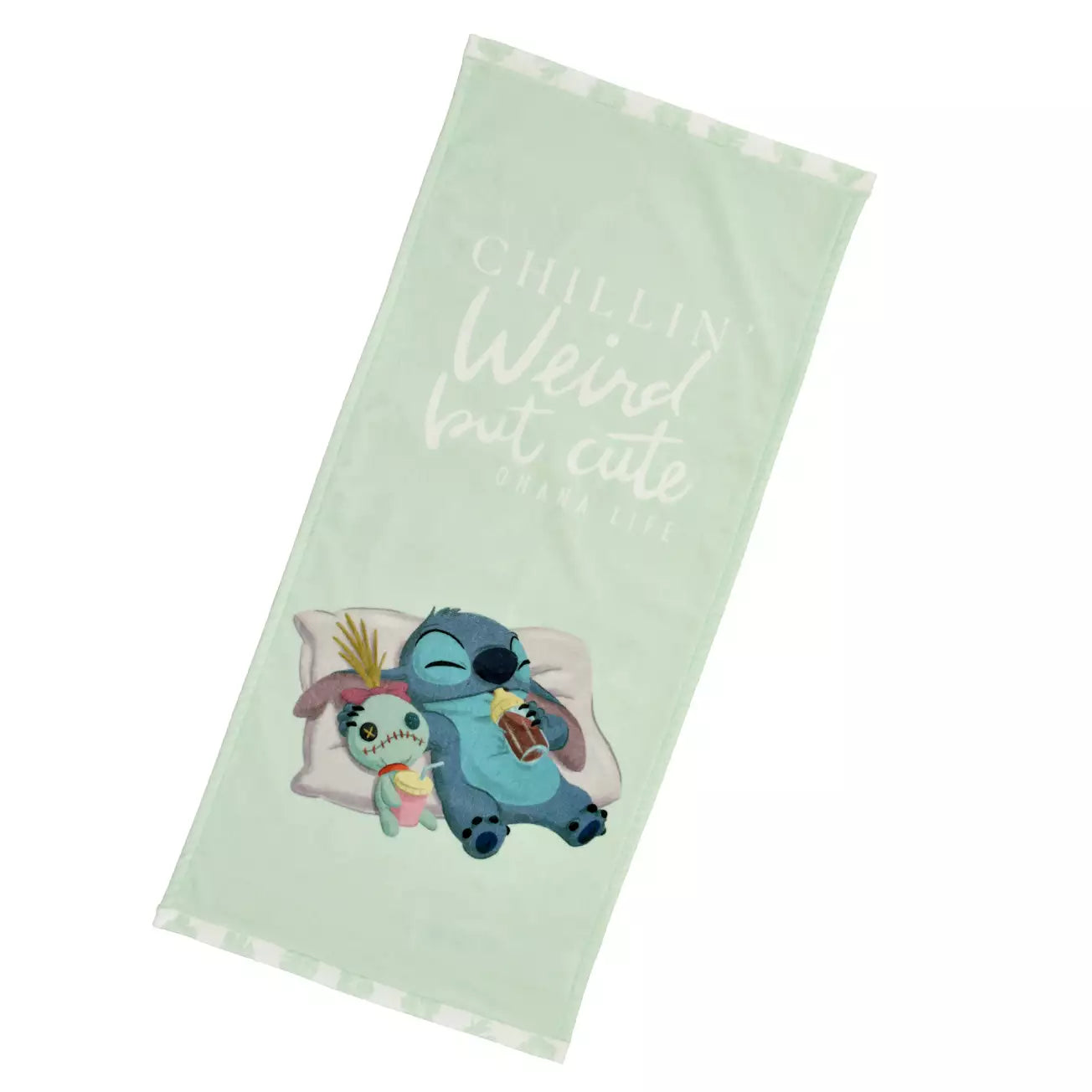 (June 10/13 preorder) Japan Limited - Stitch & Scrump - Cotton Face Towel - Stitch Day Collection