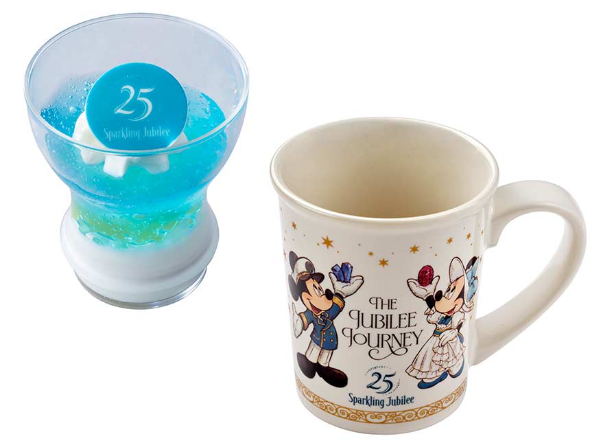 MAY 27 PREORDER - DisneySea Limited - 25th Anniversary - The Jubilee Journey - Souvenir Mug