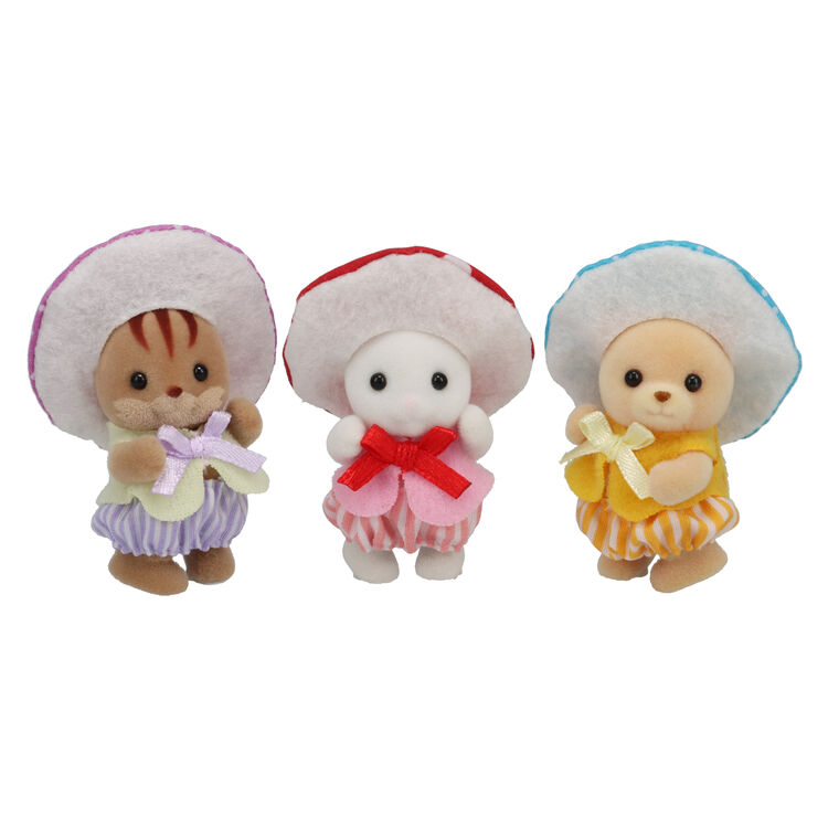 JAPAN LIMITED - Sylvanian Families - Baby Trio - Mushroom Fairy