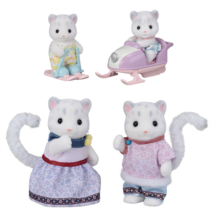 Sylvanian Families - Snow Leopard Family