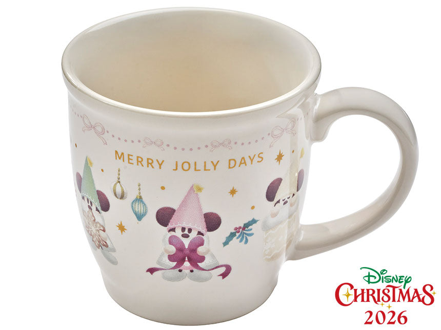 NOV 1 PREORDER - Tokyo Disney Resort - Christmas 2026 - Merry Lil Ring Ring - Souvenir Mug