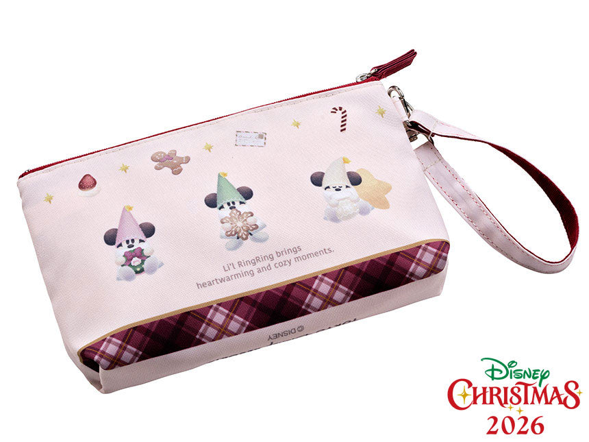 NOV 1 PREORDER - Tokyo Disney Resort - Christmas 2026 - Merry Lil Ring Ring - Souvenir Wet Tissue Case