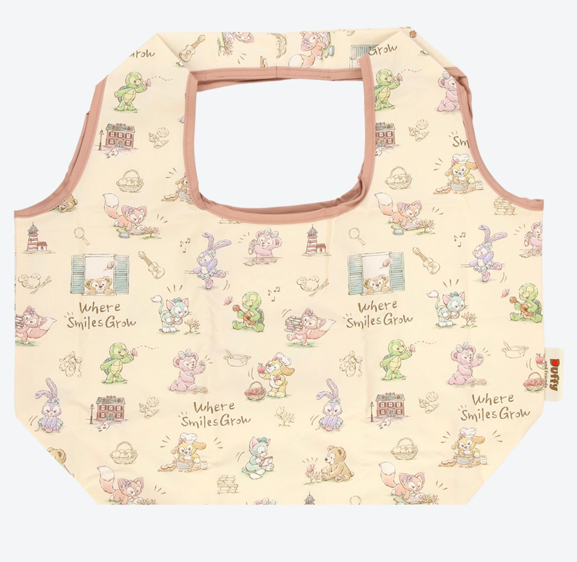 DISNEYSEA LIMITED - Duffy & Friends - Where Smiles Grow - ECO Bag