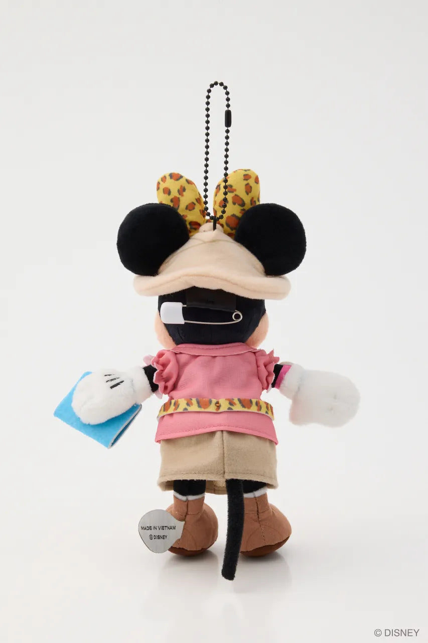 OCT 29 PREORDER - Disney Japan x Mus - NATUVENTURE Minnie Mouse Plush Keychain