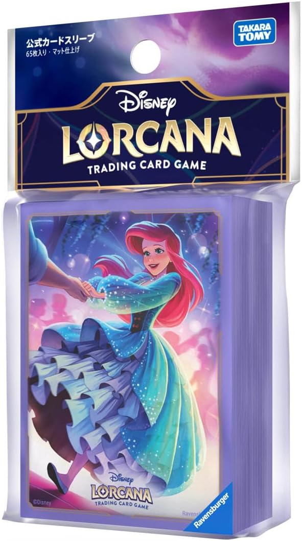 Disney Lorcana TCG Japanese Version Official Card Sleeves - The Little Mermaid