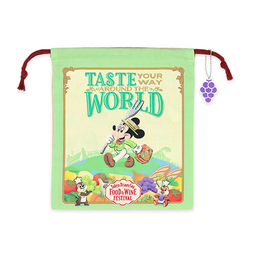 DISNEYSEA LIMITED - Food & Wine - Drawstring Bag