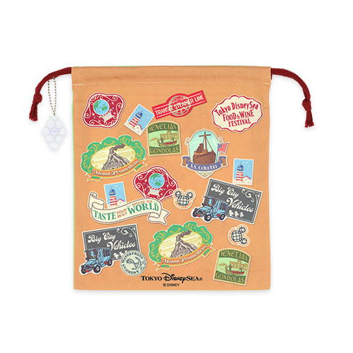 DISNEYSEA LIMITED - Food & Wine - Drawstring Bag