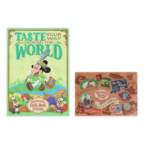 DISNEYSEA LIMITED - Food & Wine - Clear Folder Set
