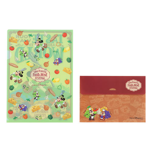 DISNEYSEA LIMITED - Food & Wine - Clear Folder Set