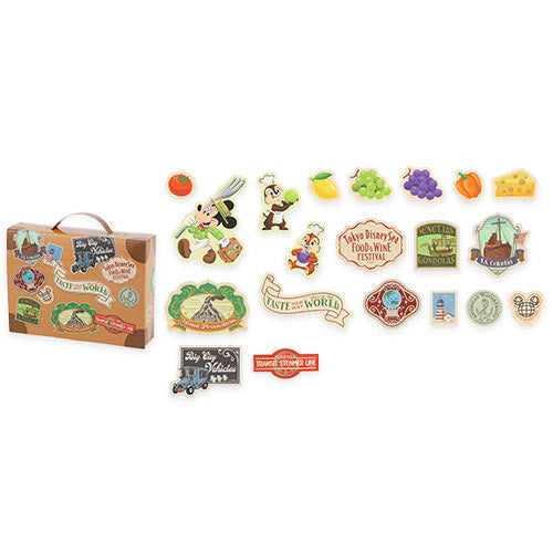 DISNEYSEA LIMITED - Food & Wine - Sticker Set