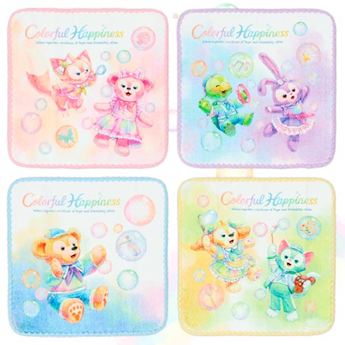 DISNEYSEA LIMITED - Duffy 20th Anniversary - 4 Set Mini Towel