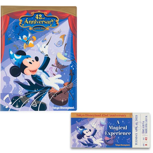 Tokyo Disney Resort - 42nd Anniversary - Clear File Set