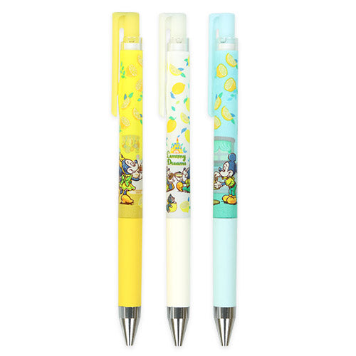 Tokyo Disney Resort - Lemony Dream - Black Gel Pen Set