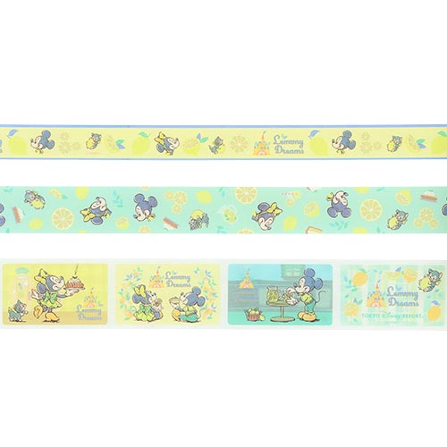 Tokyo Disney Resort - Lemony Dream - Washi Tape Set
