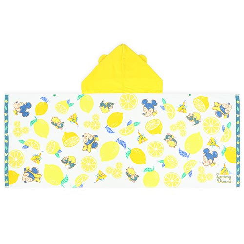 Tokyo Disney Resort - Lemony Dream - Hooded Towel