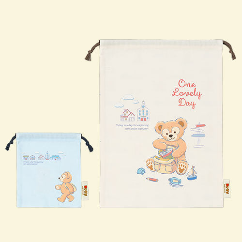 DISNEYSEA LIMITED - One Lovely Day - Duffy Drawstring Bag Set