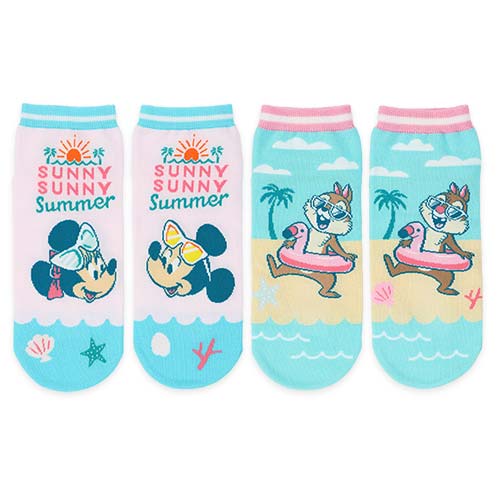 Tokyo Disney Resort - Sunny Sunny Summer - Socks Set - Kids & Adult