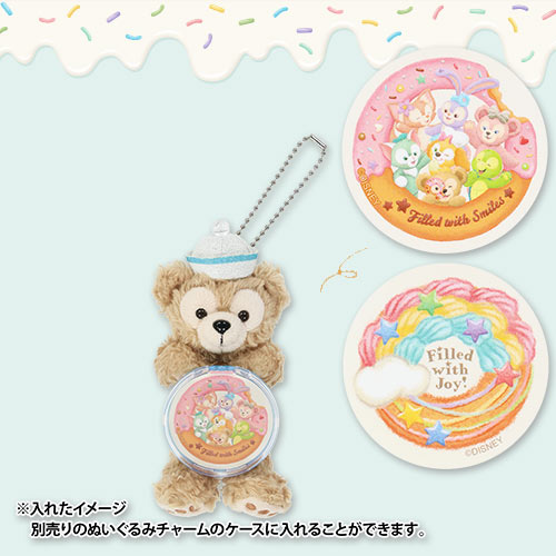 DISNEYSEA LIMITED - Duffy & Friends Filled with Joy! - Postcard & Sticker Set
