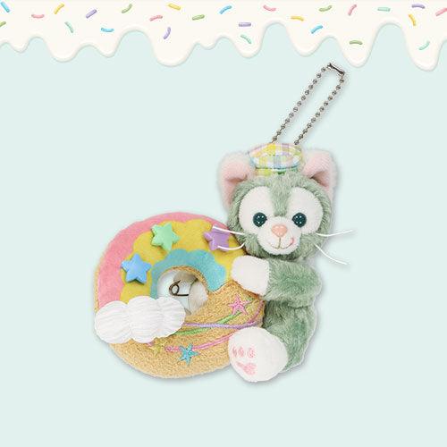 DISNEYSEA LIMITED - Duffy & Friends Filled with Joy! - Gelatoni Plush Keychain / Pin