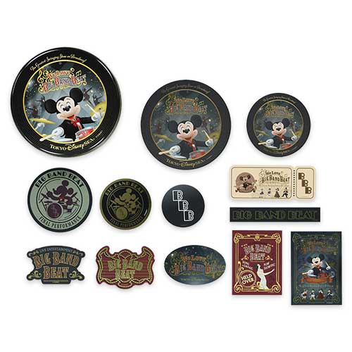 DISNEYSEA LIMITED - We Love Big Band Beat - Sticker Set