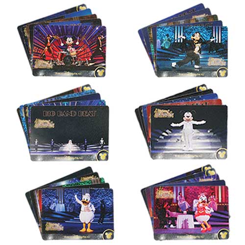 DISNEYSEA LIMITED - We Love Big Band Beat - Collection Cards - Full Set