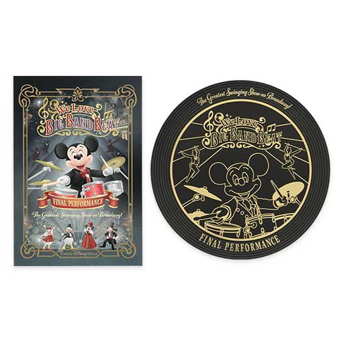DISNEYSEA LIMITED - We Love Big Band Beat - Postcard Set