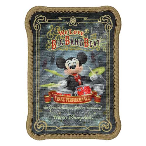 DISNEYSEA LIMITED - We Love Big Band Beat - Patch Pin