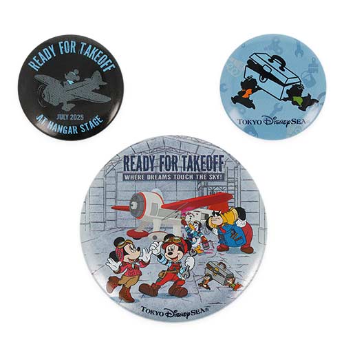 DISNEYSEA LIMITED - Dreams Take Flight - Can Badge Set