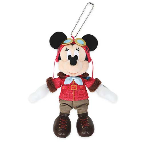 DISNEYSEA LIMITED - Dreams Take Flight - Minnie Mouse - Plush Keychain / Pin