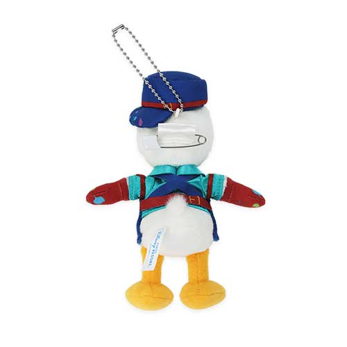 DISNEYSEA LIMITED - Dreams Take Flight - Donald Duck - Plush Keychain / Pin
