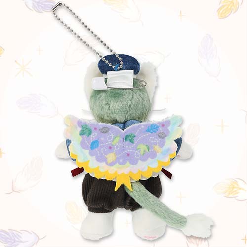 (SEPT 3 PREORDER) DISNEYSEA LIMITED - Wishing Wings - Duffy & Friends - Gelatoni Plush Keychain / Pin