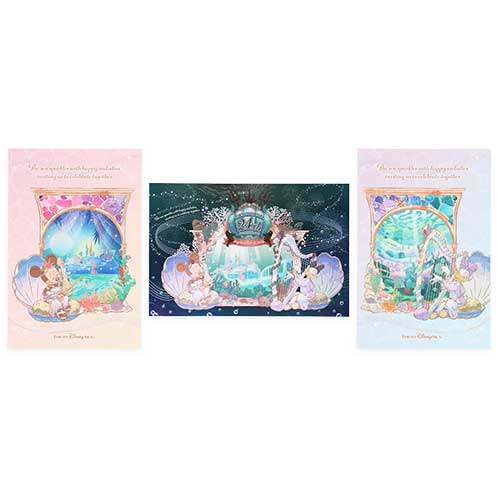 SEPT 4 PREORDER - Disneysea Limited - DisneySea 24th Anniversary - Postcard Set
