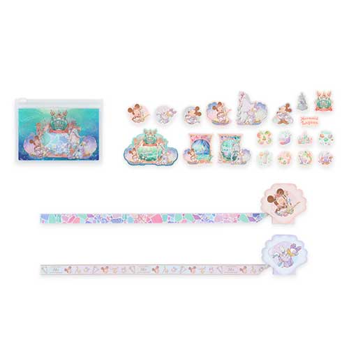 SEPT 4 PREORDER - Disneysea Limited - DisneySea 24th Anniversary - Stickers & Tape Set