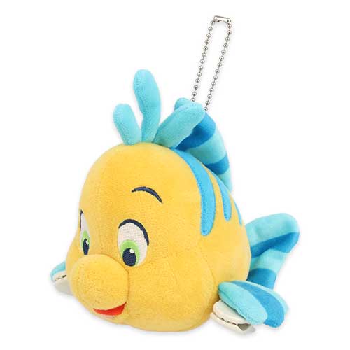 SEPT 4 PREORDER - Disneysea Limited - DisneySea 24th Anniversary - Flounder Plush Keychain / Shoulder Clip Buddies