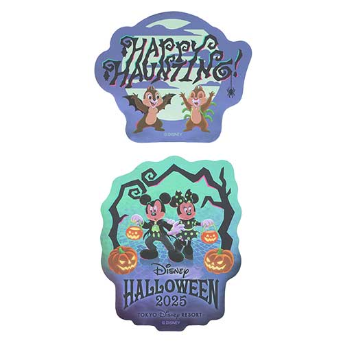 SEPT 18 PREORDER - Tokyo Disney Resort - Halloween 2025 - Postcard & Stickers Set